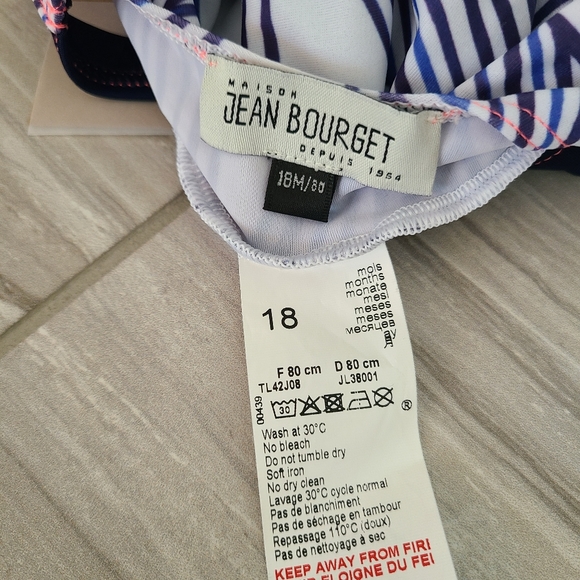 French Toddler Girls bathing suit - Jean Bourget - Picture 6 of 6